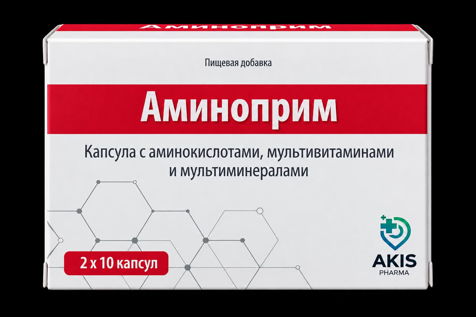 Package of Aminoprim Capsules